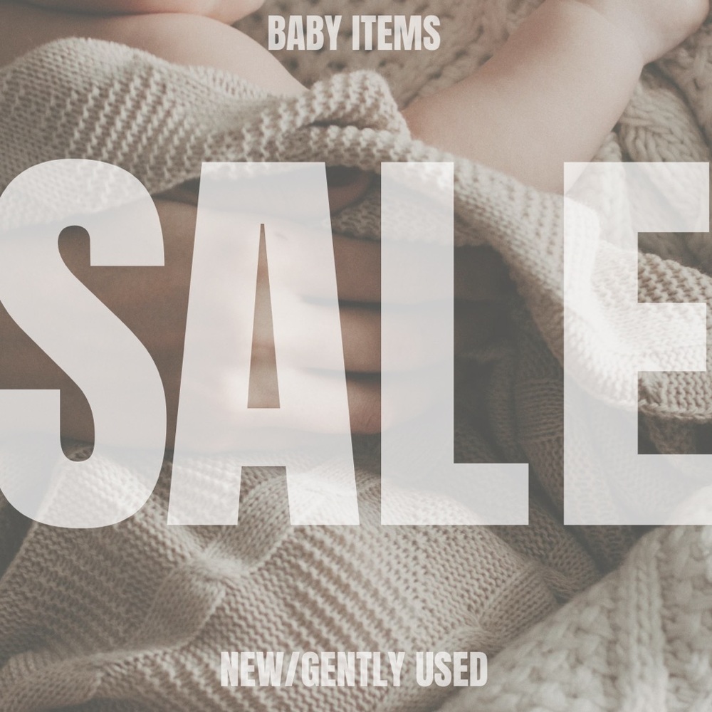 Baby Items Sale - COMING SOON 👶🏻🍼